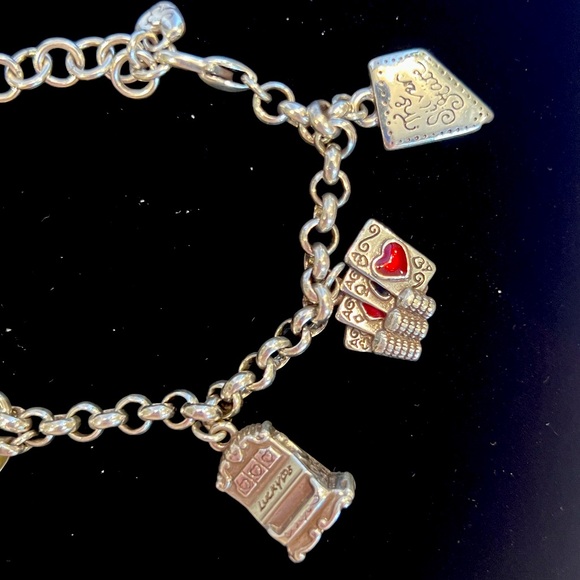 Brighton Silver Las Vegas Charm Bracelet - Picture 5 of 6